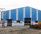 Steel Structure Analysis, Design & Fabrication for Factory Shed